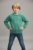 Boys Winter Knit Sweater for Kids – Thick Warm Wool Style Pullover | Green Premium Winter Wear