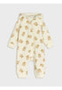 Creamy brown bear romper suit Sinsay 62 spring autumn