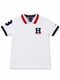 Tommy Hilfiger White Logo Polo Shirt
