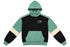 Minoti Boys Champion Colour Block Hoodie & Joggers Tracksuit Set – Mint Green & Black