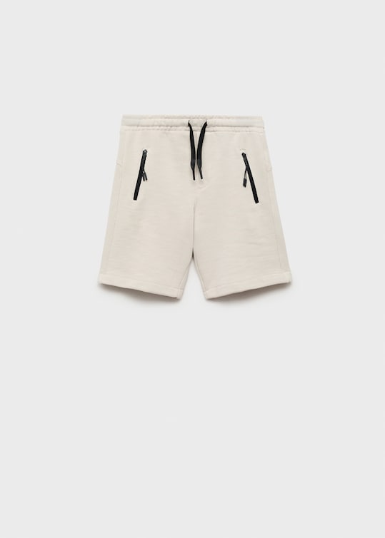 Mango Contrast pockets Bermuda shorts