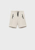 Mango Contrast pockets Bermuda shorts
