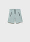 Mango Contrast pockets Bermuda shorts (Grey)