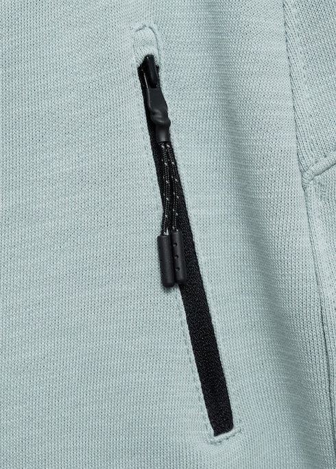 Mango Contrast pockets Bermuda shorts (Grey)