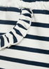 Mango Stripe-print shorts