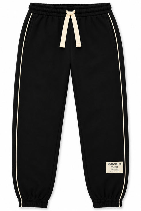 Minoti Boys Champion Colour Block Hoodie & Joggers Tracksuit Set – Mint Green & Black