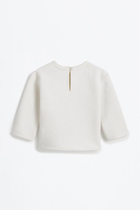 RIBBED SWEATSHIRT AND LEGGINGS SET