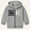 Calvin Klein Boys' Fleece Hoodie GREY
