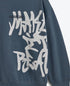 LEFTIES BLUE GRAFFITI PRINT SWEATSHIRT