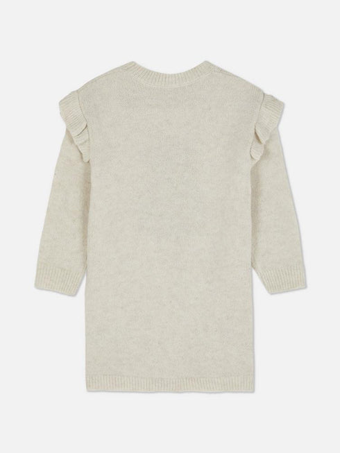 Bear Jumper Dress and Tights Set