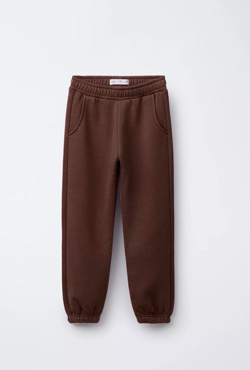 Girls Basic Cotton Joggers – Soft & Stretchable Everyday Pants for Kids | Comfortable Trouser for Girls