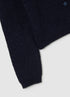 Girls' Blue Regular Fit Cardigan