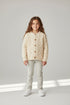 Ecru Chunky Knit Bobble Cardigan (6mths-12mths)