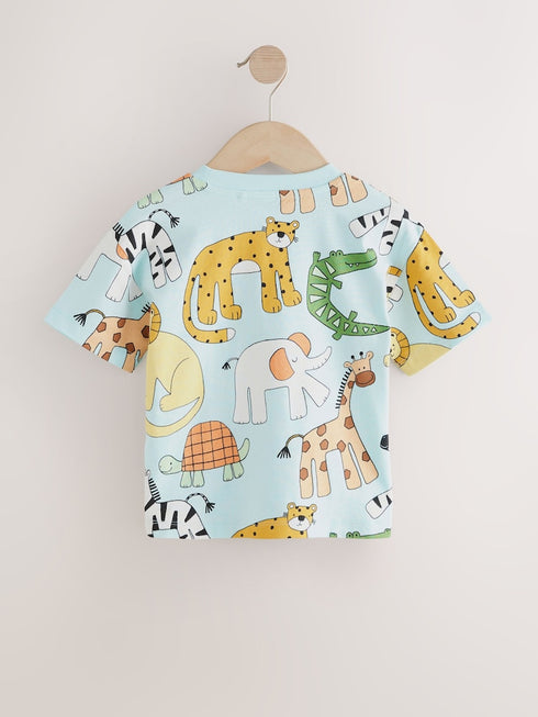 Next Safari Animal Short Sleeve T-Shirts