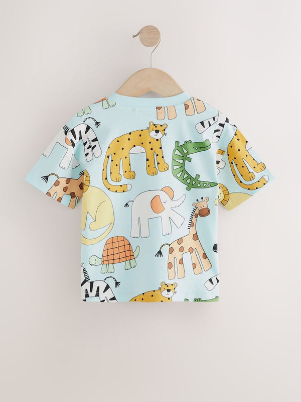 Next Safari Animal Short Sleeve T-Shirts