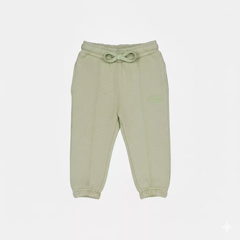DKNY Kids Fleeced Trouser Pasting Logo Light Green