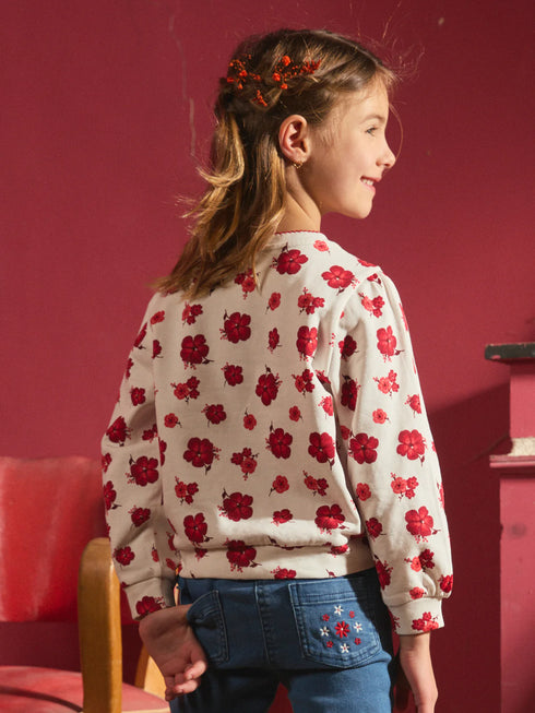 Sargent Major ECRU SWEATSHIRT