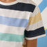 MAX Striped Cotton T-shirt