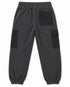 C&A Boys Polar Fleece Cargo Joggers – Charcoal Grey