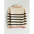 LC Waikiki Polo Neck Striped Girl's Knitwear Sweater