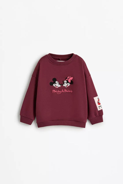 Mickey and Minnie Mouse @Disney Sweatshirt