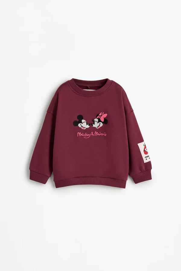 Mickey and Minnie Mouse @Disney Sweatshirt