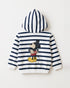 BRANDED STRIPED MICKEY HOODIE WITH TROUSER SET