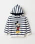 BRANDED STRIPED MICKEY HOODIE WITH TROUSER SET