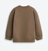 LEFTIES BROWN URBAN ART GRAPHIC SWEATSHIRT