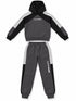 Minoti Boys RE/DEFINED Colour Block Hoodie & Joggers Tracksuit Set