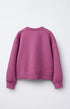 Girls Winter Fleece Sweatshirt – Soft Warm Casual Pullover for Kids | Pink Purple Sweater Top