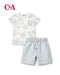 C&A JUNGLE SAFARI COTTON T-SHIRT WITH SHORT SET