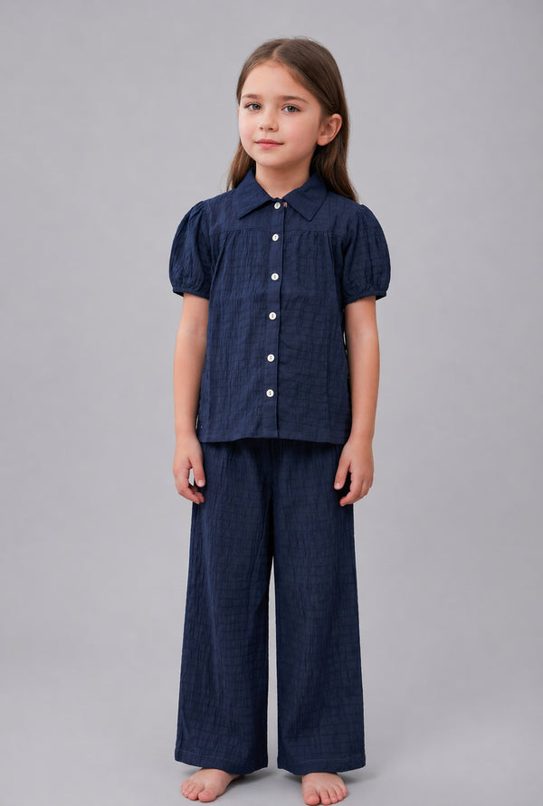 Somersault Natural Dress (Navy Blue)