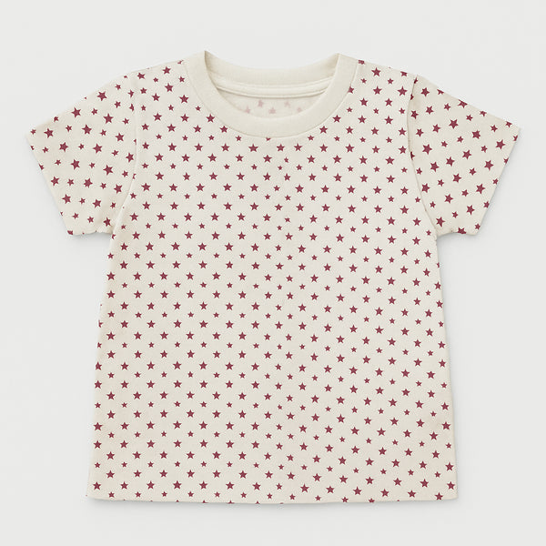 Round Neck Stars T-Shirt
