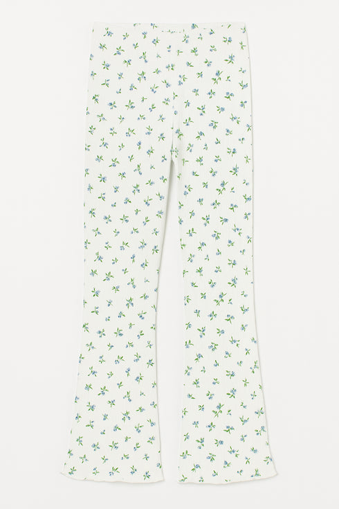H&M Blue Floral Leaves Printed Cordset