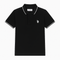 U.S. Polo Assn. Boys Black Cotton Polo Shirt