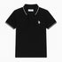 U.S. Polo Assn. Boys Black Cotton Polo Shirt
