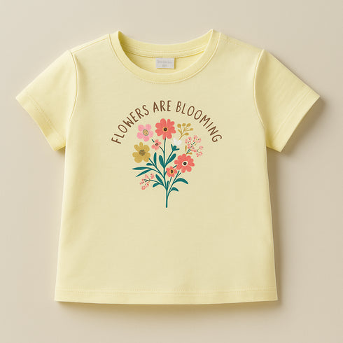 MEME Flowers T-Shirt for Girls