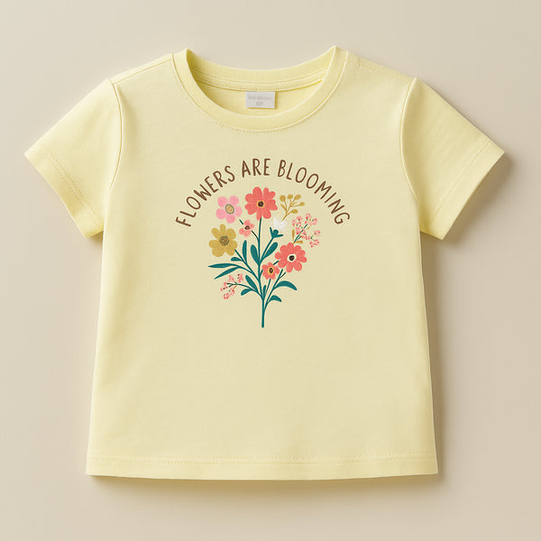 MEME Flowers T-Shirt for Girls