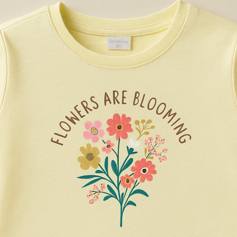 MEME Flowers T-Shirt for Girls