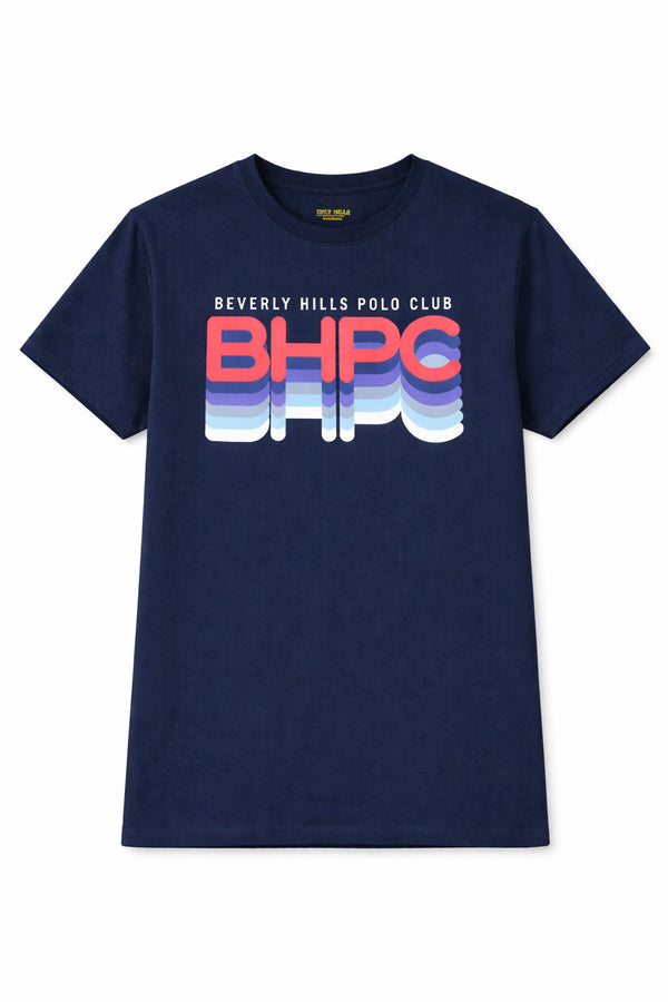 BHPC Navy Cotton Crew T-Shirt