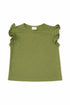 Crew Neck Straight Short Sleeve