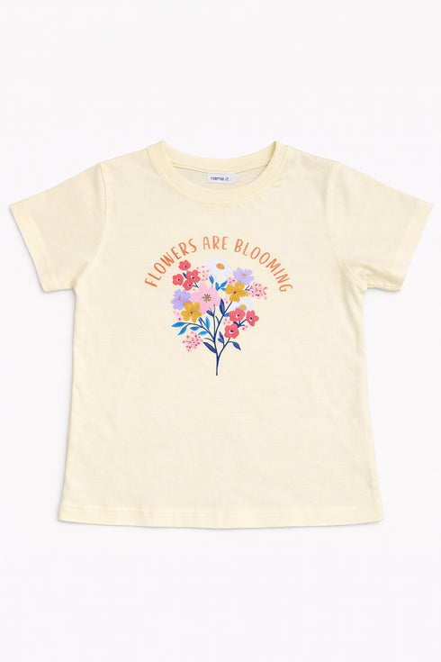 MEME Flowers T-Shirt for Girls