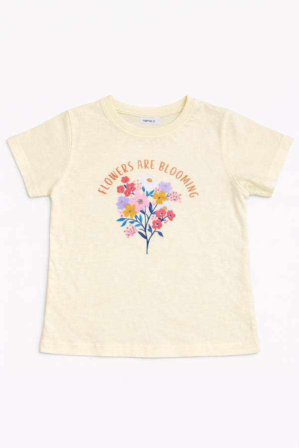 MEME Flowers T-Shirt for Girls