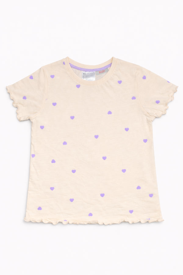 H&M Patterned cotton jersey T-shirt