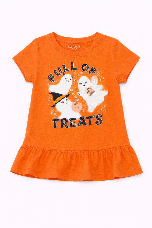 Carter's Baby Full Of Treats Peplum Tee