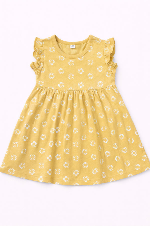 Baby Yellow Girls Dress