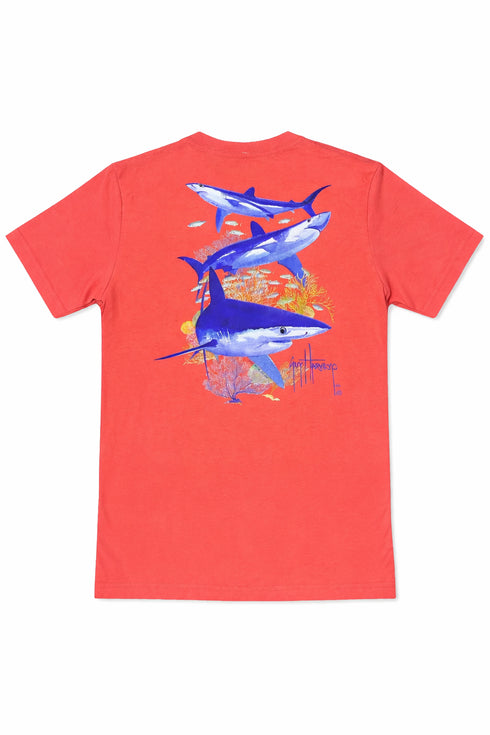 Guy Hervey Shark Snack T-Shirt