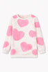 ZARA Pink Heart White Shirt Only