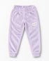 DKNY Girls Lilac Velour Hoodie & Jogger Tracksuit Set